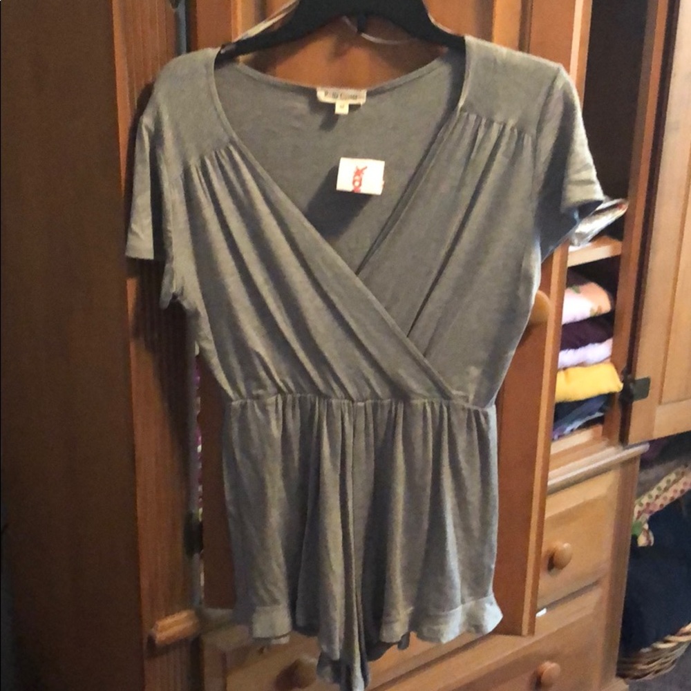 Grey romper